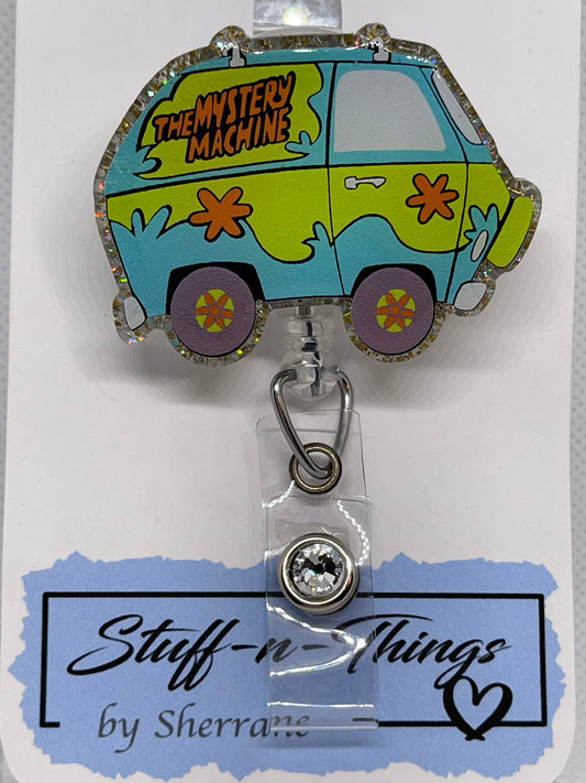 Mystery Machine Badge Reel