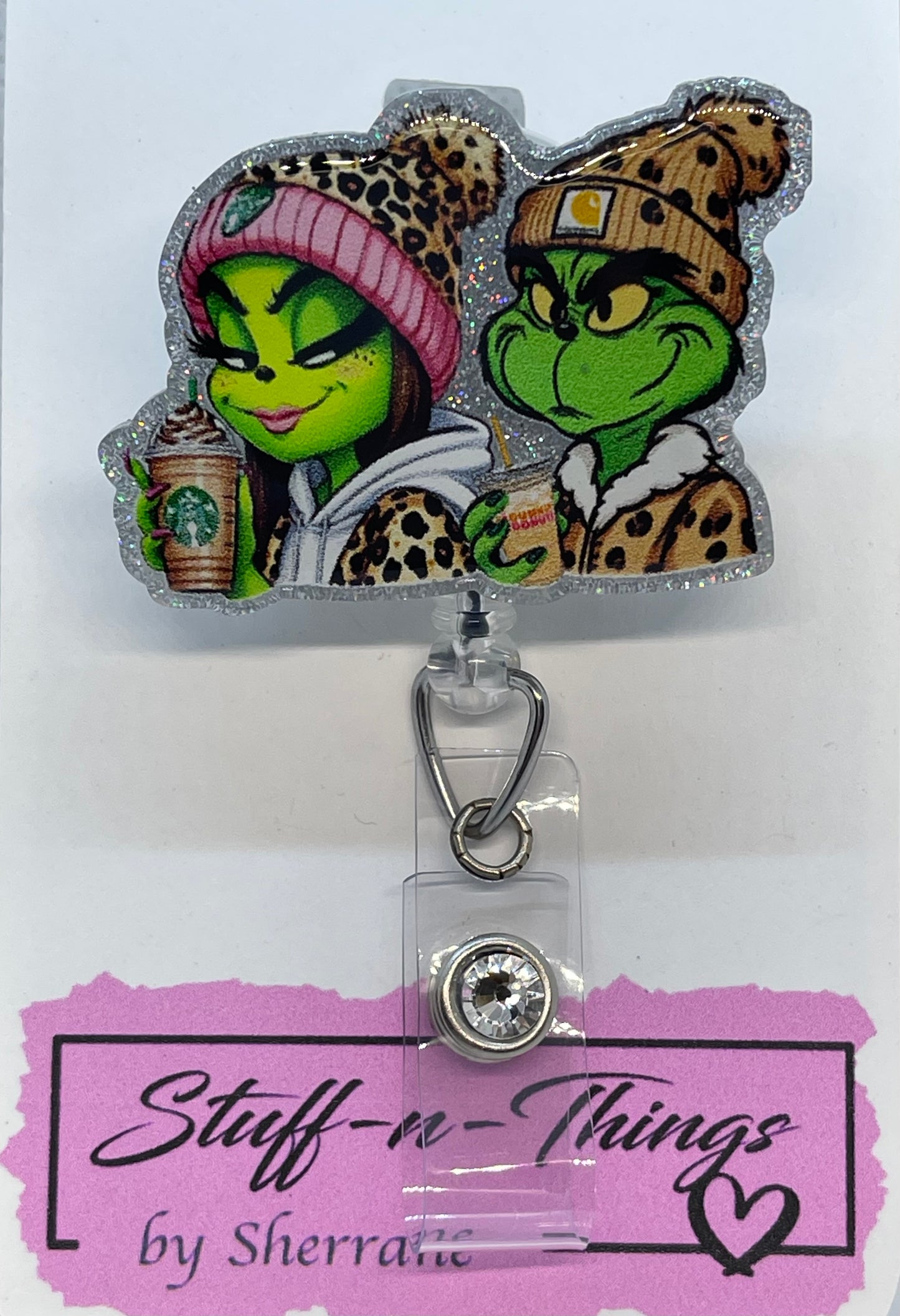 Green Mean Lady & Guy Badge Reel