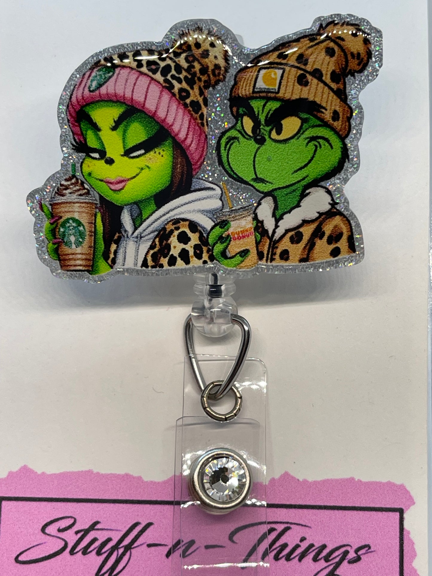 Green Mean Lady & Guy Badge Reel