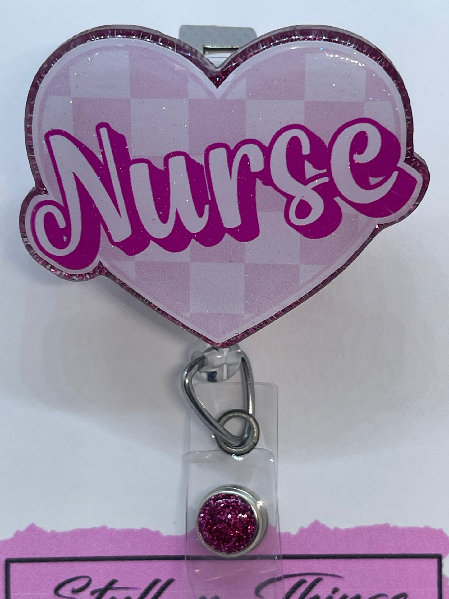 Nurse Heart Badge Reel